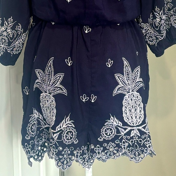 FARM Rio for Anthropologie - Jackie Embroidered Romper - Picture 16 of 16
